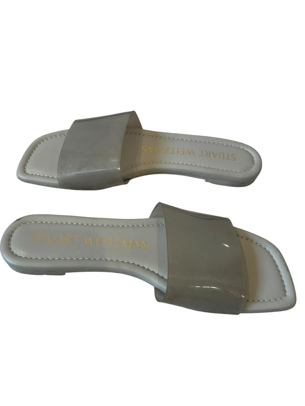 Stuart Weitzman Summer Slide Perla Minimalist Slide Sandals size 6